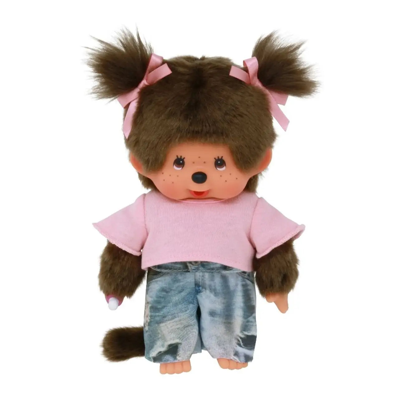 Monchhichi Street Fashion Girl 7.5 Doll Across The Pond