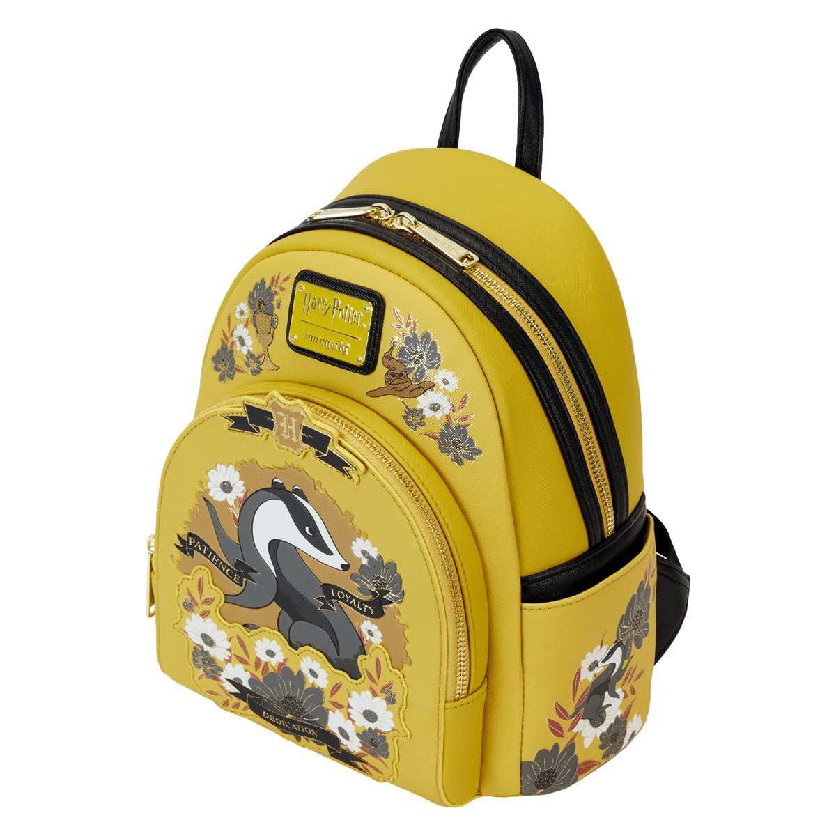 Loungefly Harry Potter Hufflepuff House Tattoo Mini-Backpack
