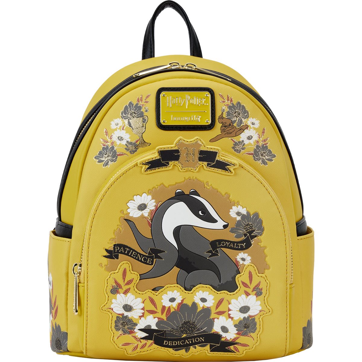 Loungefly Harry Potter Hufflepuff House Tattoo Mini-Backpack