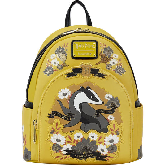 Loungefly Harry Potter Hufflepuff House Tattoo Mini-Backpack