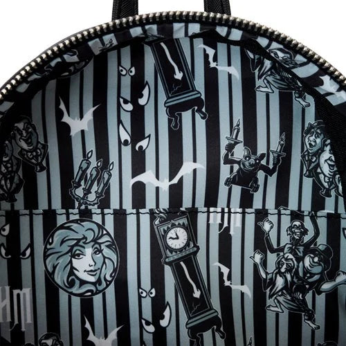 Loungefly Haunted Mansion Gargoyle Wallpaper Mini-Backpack