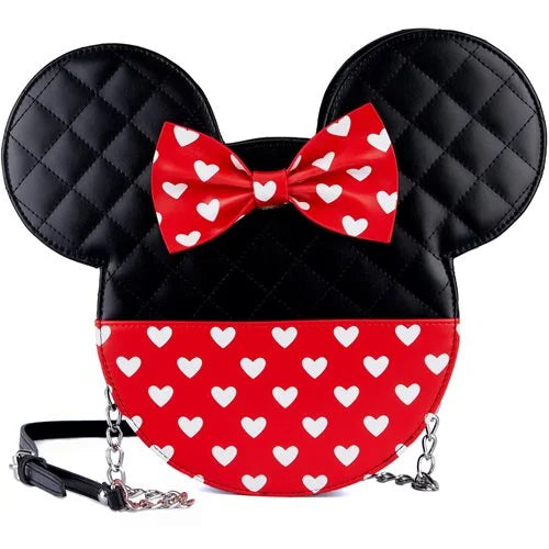 Loungefly Mickey Mouse and Minnie Mouse Valentines Crossbody Purse Ma Across The Pond