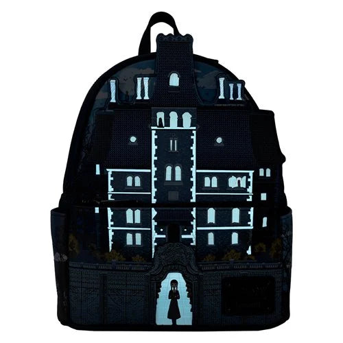 Loungefly Wednesday Nevermore Academy Mini-Backpack