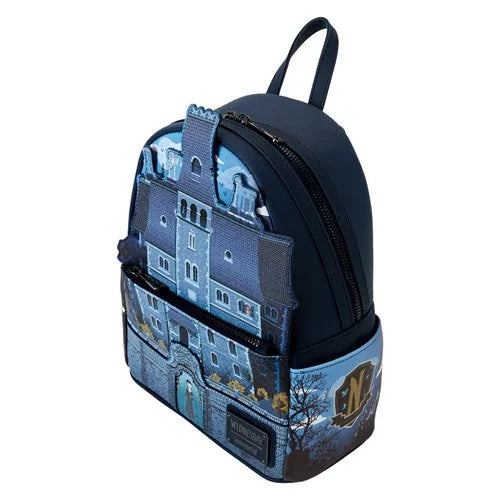 Loungefly Wednesday Nevermore Academy Mini-Backpack