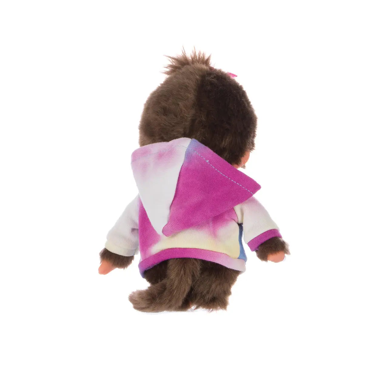 Monchhichi Tie-Dye Hoodie Girl 7.5” Doll