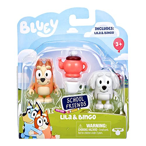 Bluey - Lila & Bingo - 2pk Figurines