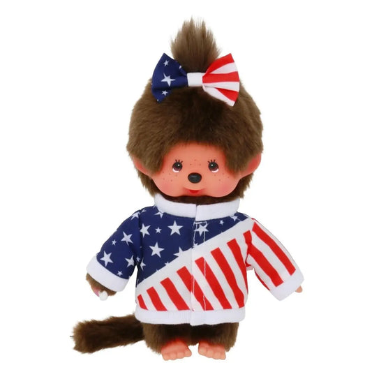 Monchhichi US Olympics Jersey Model 7.5” Doll