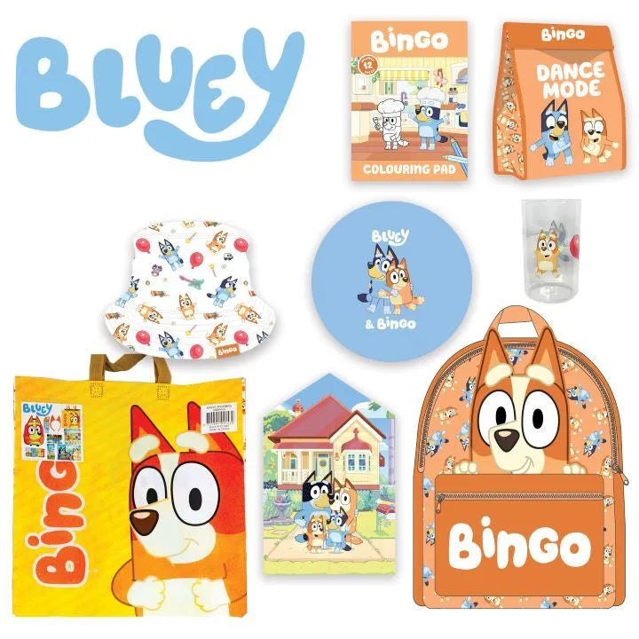 Bluey Bingo Showbag (Party Goodie Bag) With Backpack