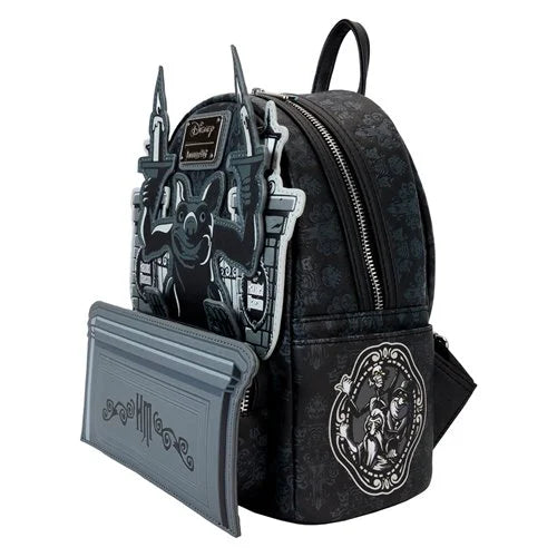 Loungefly Haunted Mansion Gargoyle Wallpaper Mini-Backpack