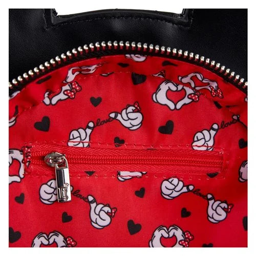 Loungefly Mickey Mouse and Minnie Mouse Valentines Crossbody Purse (May 2025 Pre-Order)