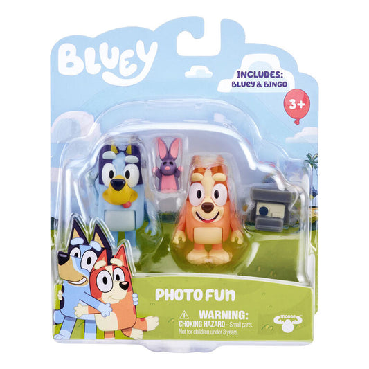Bluey - Photo Fun - 2pk Figurines