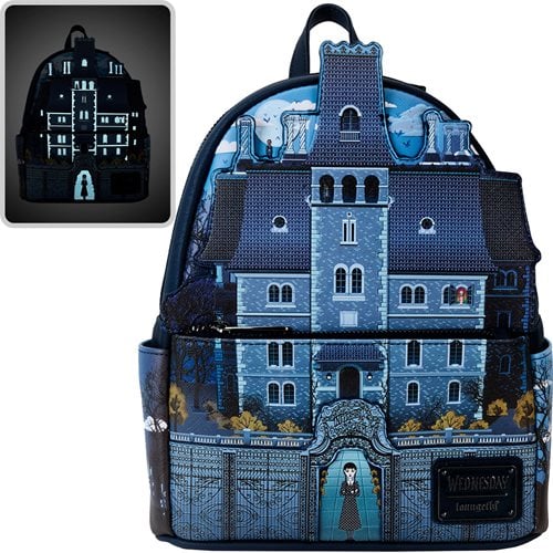 Loungefly Wednesday Nevermore Academy Mini-Backpack